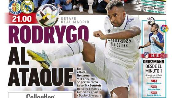 PORTADA | Marca: "Rodrygo al ataque"