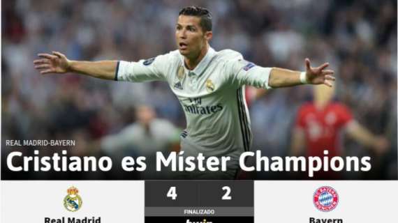 AS: "Cristiano es míster Champions"