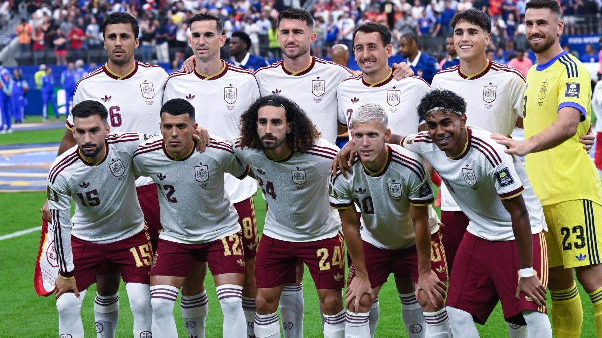Alineación de España: repite XI para la gran final del Mundial
