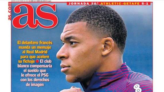 PORTADA - As: "Mbappé aprieta"