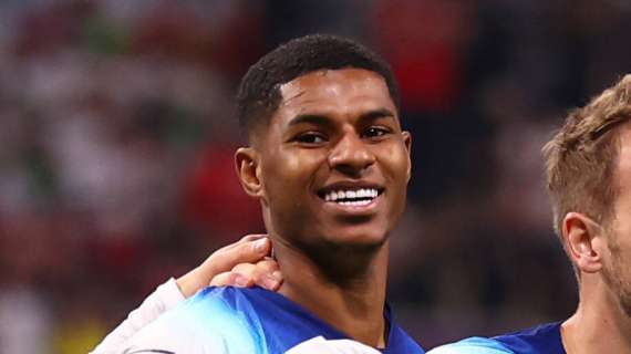 Marcus Rashford con Inglaterra