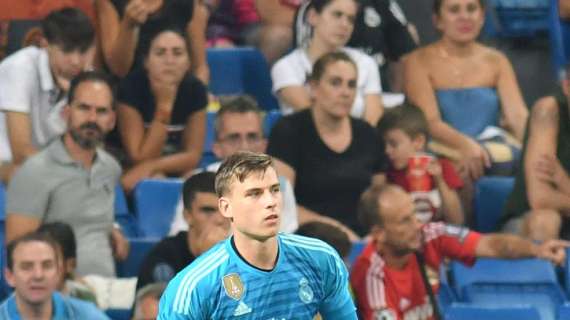 Andriy Lunin, el único cedido que seguirá en el Real Madrid la próxima temporada