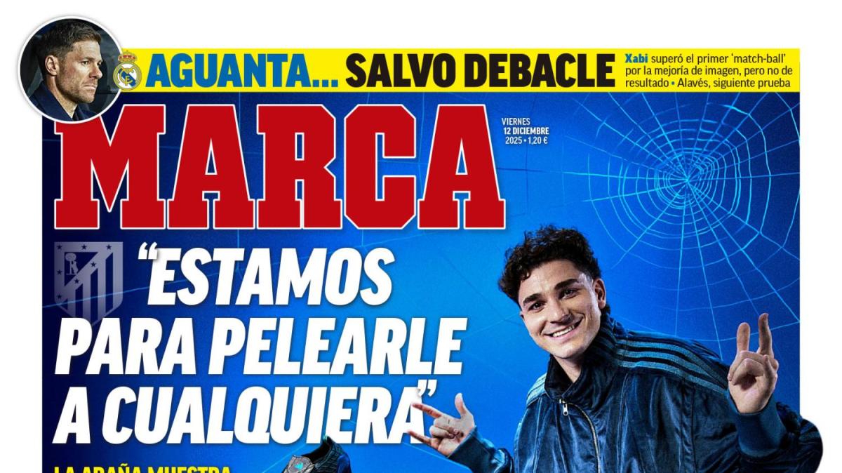 Marca, en portada: "Xabi aguanta... salvo debacle"