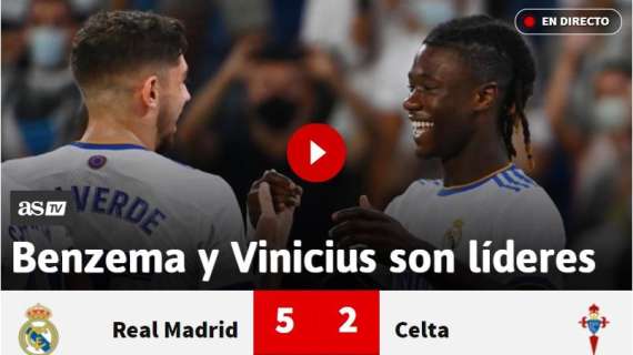 AS: "Benzema y Vinicius son líderes"