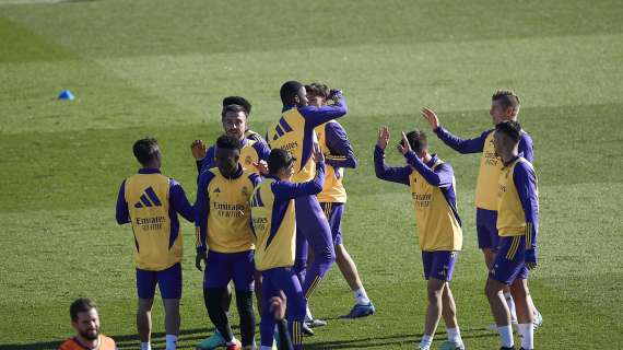 Entrenamiento del Real Madrid