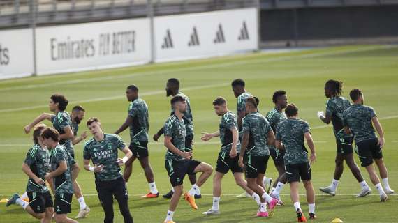 Entrenamiento Real Madrid