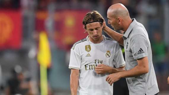 Modric: "La gente aún no aprecia a Zidane como entrenador. Rafa Benítez y Mourinho..."