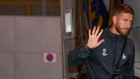 AS: Ramos visita a sus compañeros de la Selección