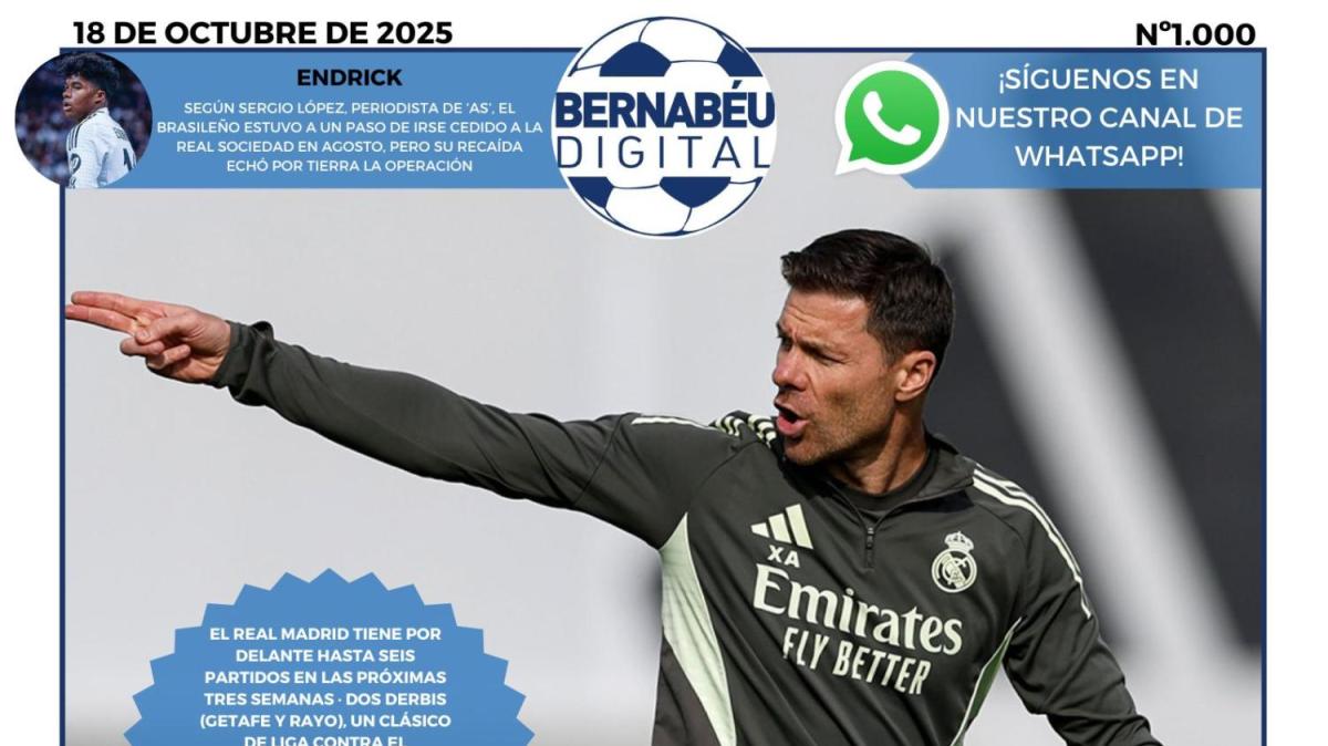 El examen de Xabi Alonso, en la portada BD