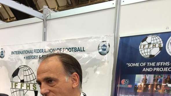 Tebas: "Claro que me gustaría una final española"