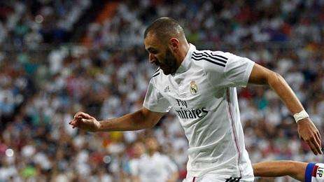 Continúa la sequía goleadora Karim Benzema