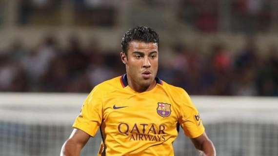 Rafinha manda un aviso al Madrid: "Vamos a ir a por todo el domingo"