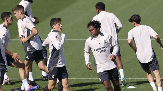 Último entrenamiento y ruedas de prensa antes del primer derbi de Champions