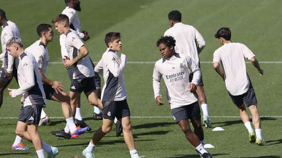 Entrenamiento del Real Madrid