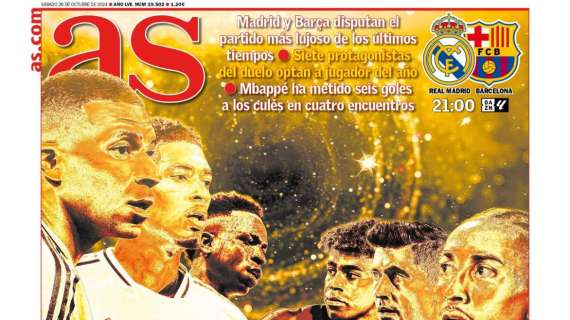 PORTADA | AS: "Clásico de oro"