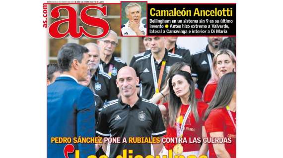 PORTADA | AS: "Camaleón Ancelotti"