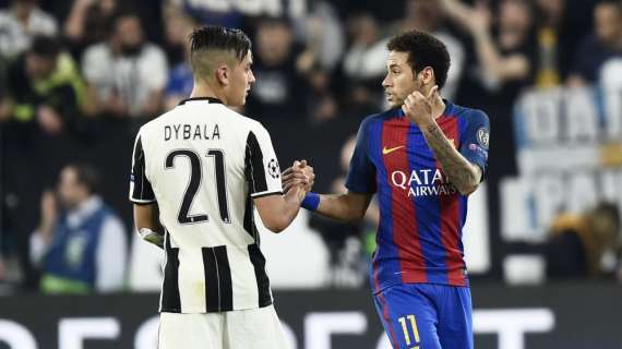Dybala: "Me gustaría jugar con Neymar, el único que se acerca a Messi y Cristiano"