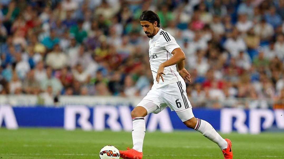 Khedira sufrió una conmoción cerebral