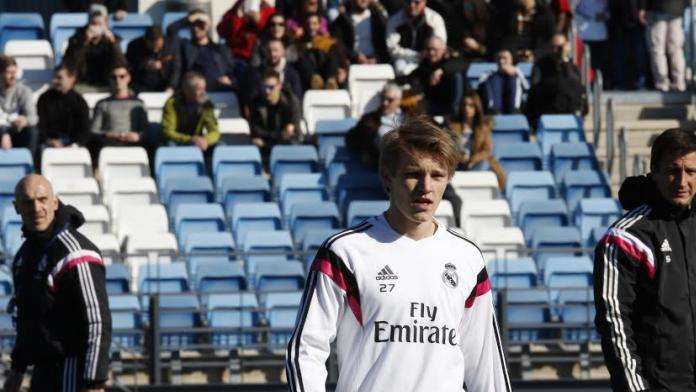 Odegaard: "Zidane es buen entrenador para mí"