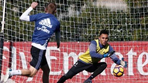 FOTO - Keylor no se rinde y se pepara para el Villarreal: "Equipo listo"