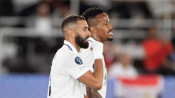 Karim Benzema y Eder Militao