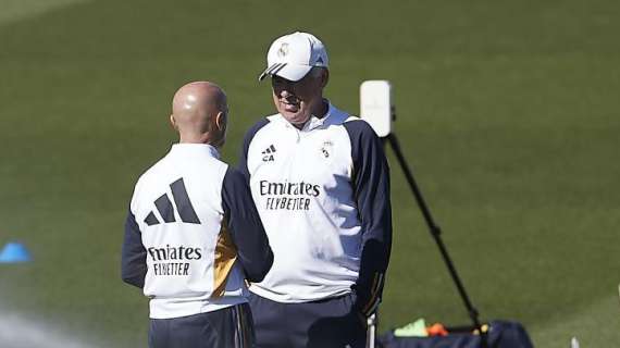 Ancelotti y Pintus,Real Madrid