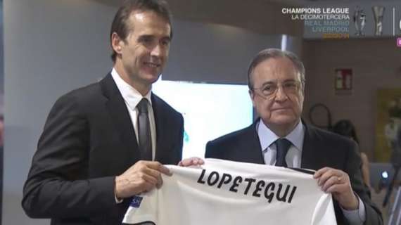 Florentino a Lopetegui: "La prioridad es ganar la Champions en el Wanda... ¡al Barça!"
