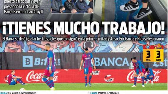 PORTADA | Sport: "El Real Madrid ganó sufriendo"