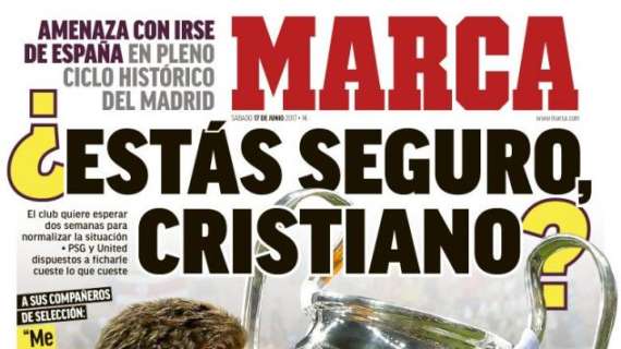 PORTADA - Marca: "¿Estás seguro, Cristiano?"