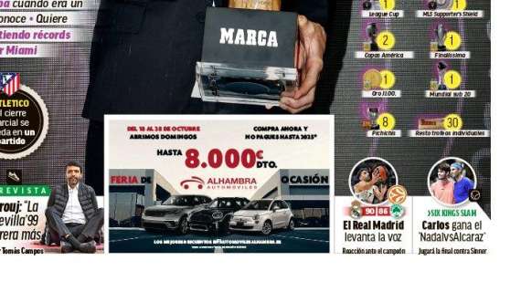 PORTADA | Marca: "El Real Madrid levanta la voz"