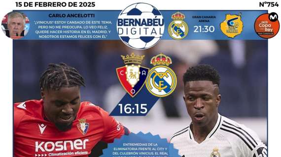 BD destaca en su portada el partido del Real Madrid ante el Osasuna