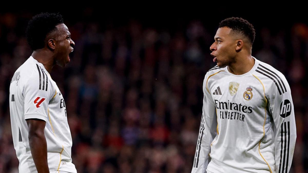 Por fin llegó la ansiada conexión Mbappé - Vinicius