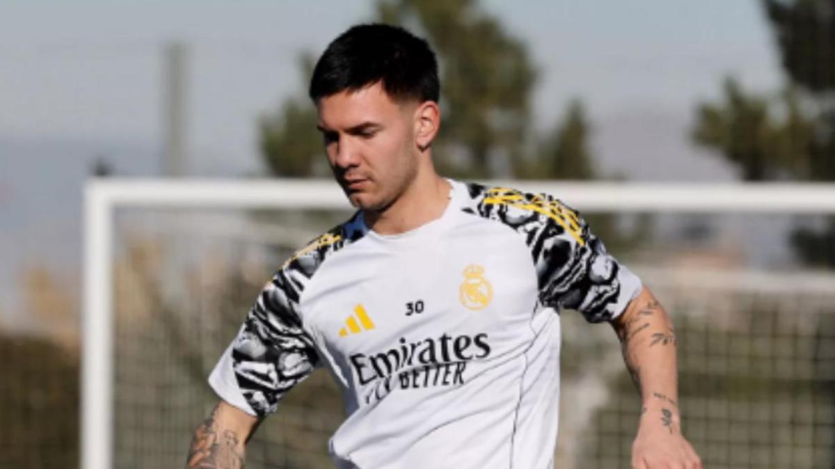 Mastantuono reaparece con el Real Madrid más de mes y medio después