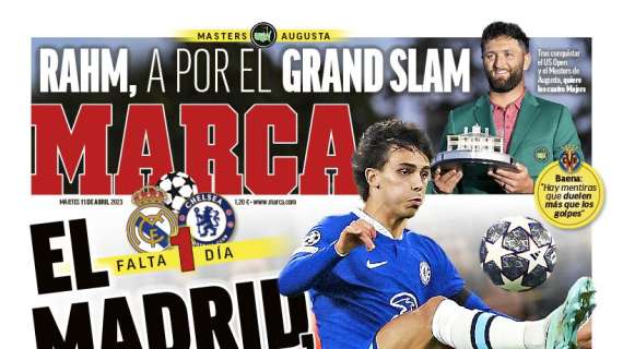 PORTADA | Marca: "El Madrid, contra el 'otro' Joao Félix"