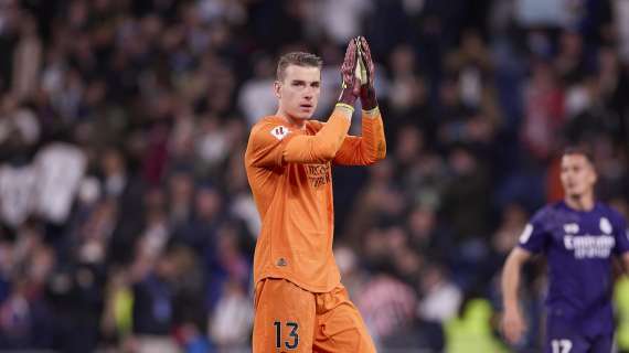 Andriy Lunin, Real Madrid