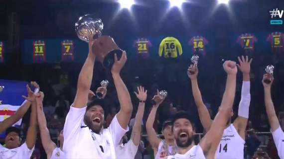 Baloncesto Real Madrid, elegido el mejor equipo de la década del club