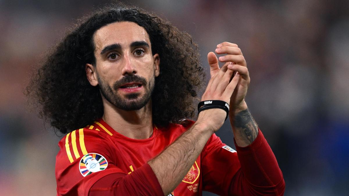 Buen debut de Marc Cucurella con España frente a Cabo Verde