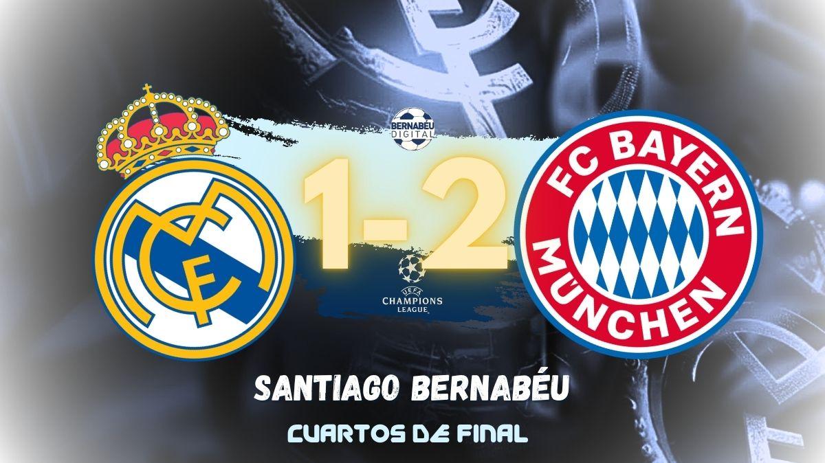 Real Madrid 1-2 Bayern, FINAL | ¡Sigue aquí el pospartido!