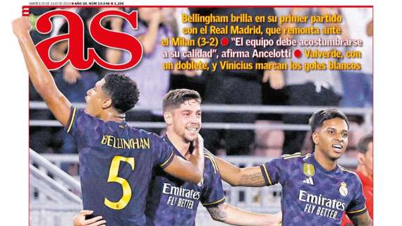 PORTADA | AS: "Estreno feliz"