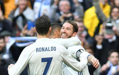 Ramos y Cristiano, los dos que más puntos han dado al Madrid en esta Liga