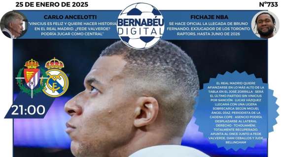 El mercado de fichajes y la previa del Valladolid - Real Madrid como protagonistas en la portada BD