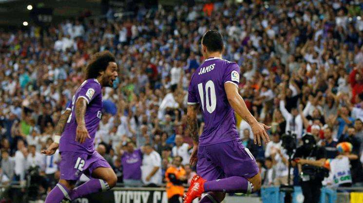 James: "Por mucho que se hable, tengo buena relación con Zidane"