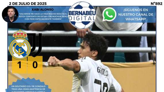 "A cuartos de cabeza": la victoria del Real Madrid, en la portada BD