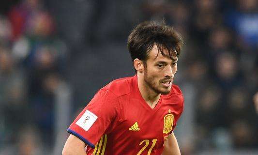 Macedonia 0-2 España: Silva y Diego Costa adelantan a 'la roja' en los primeros 45 minutos