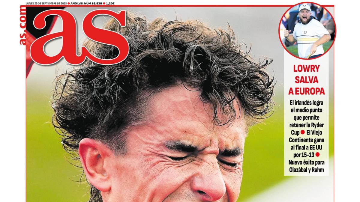 "Valió la pena": Marc Márquez, protagonista de la portada de AS