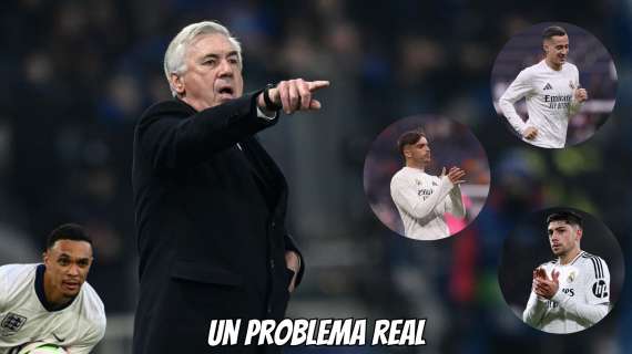 El lateral derecho es un problema real: Ancelotti no lo tiene claro