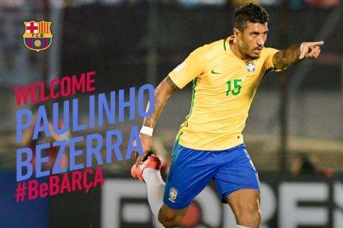 OFICIAL - Paulinho firma por el FC Barcelona