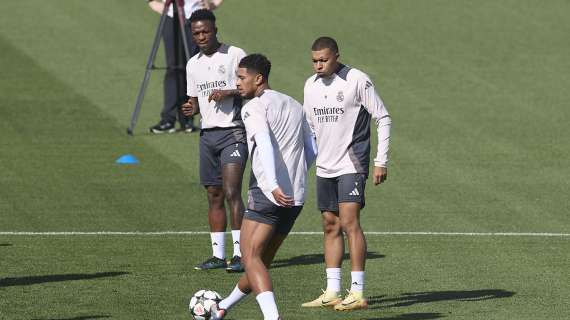 Entrenamiento del Real Madrid