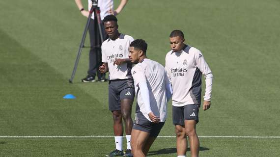 Entrenamiento del Real Madrid