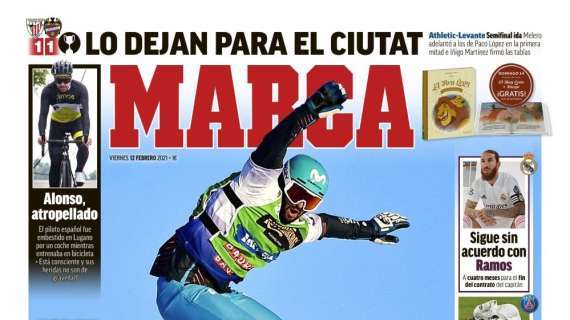 PORTADA - Marca: "Sigue sin acuerdo con Ramos"